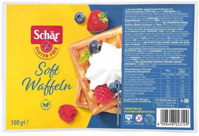 Soft waffeln- gofry BEZGL. 100 g