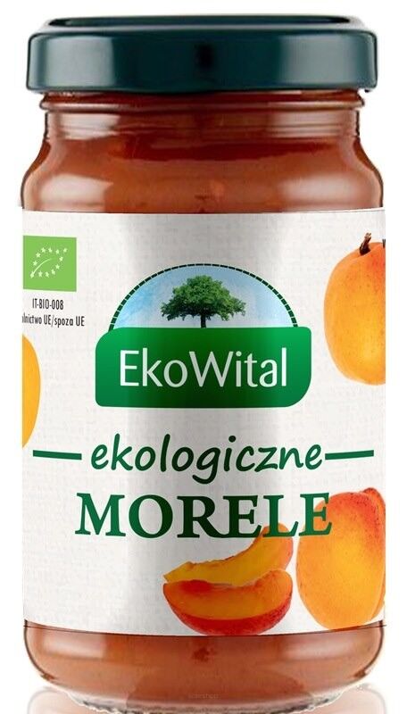 Mus morelowy bez dodatku cukru BIO 250 g