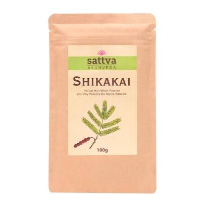 SZAMPON DO WŁOSÓW ZIOŁOWY SHIKAKAI 210 ml - SATTVA
