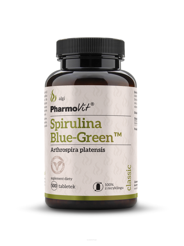 Spirulina BLUE-GREEN™ 500 tabl vege | Classic Pharmovit
