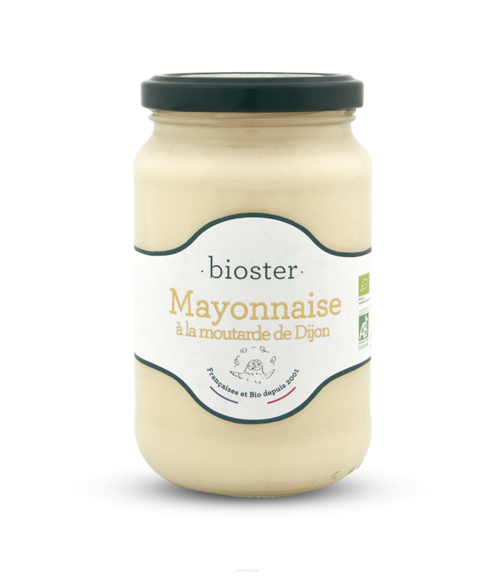 MAJONEZ JAJECZNY Z MUSZTARDĄ DIJON BIO 325 g - BIOSTER