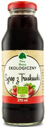 SYROP Z TRUSKAWEK BIO 270 ml - DARY NATURY