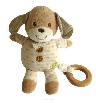 Bawełniany przytulak - piesek od 0m-ca (20cm) fsc & gots