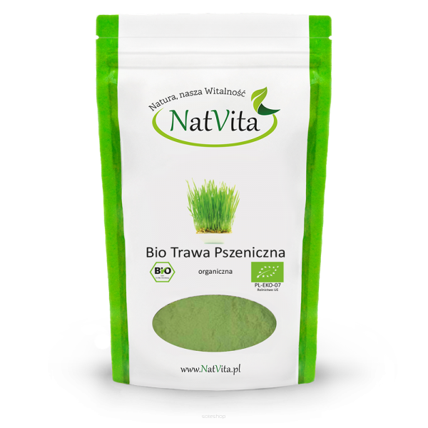 Trawa Pszeniczna mielona BIO 100g - NatVita