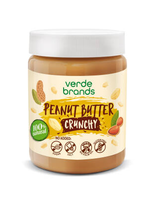 Krem Arachidowy Crunchy 500 g - Verde Brands