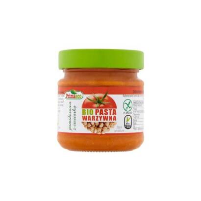 PASTA WARZYWNA POMIDOROWA Z CIECIORKĄ BEZGLUTENOWA BIO 160 g - PRIMAVIKA (PRIMAECO)