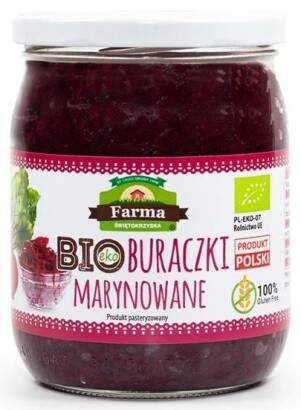 BURACZKI MARYNOWANE BEZGLUTENOWE BIO 420 g - FARMA ŚWIĘTOKRZYSKA