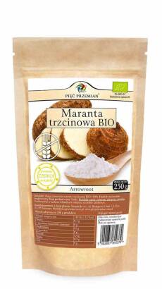 Maranta trzcinowa BIO 250 g - Pięć Przemian