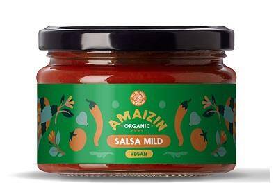 SOS SALSA ŁAGODNY BEZGLUTENOWY BIO 260 g - AMAIZIN