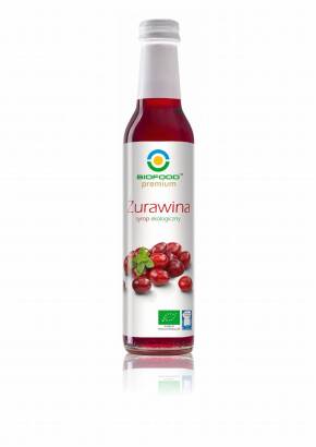 SYROP ŻURAWINOWY BIO 250 ml - BIO FOOD