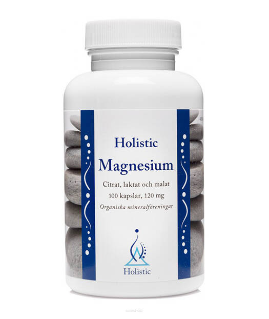 Magnesium - magnez 120 mg (100 kaps.) Holistic