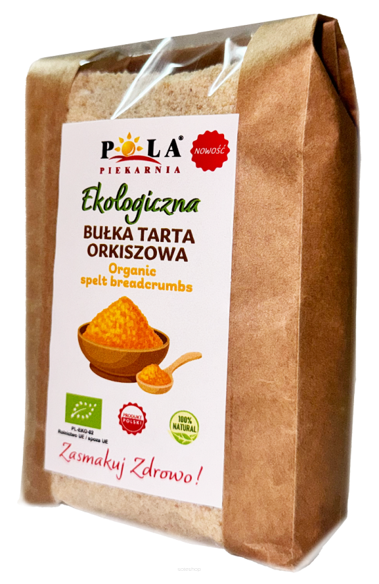 BUŁKA TARTA ORKISZOWA BIO 300 g - POLA (NA ZAMÓWIENIE)