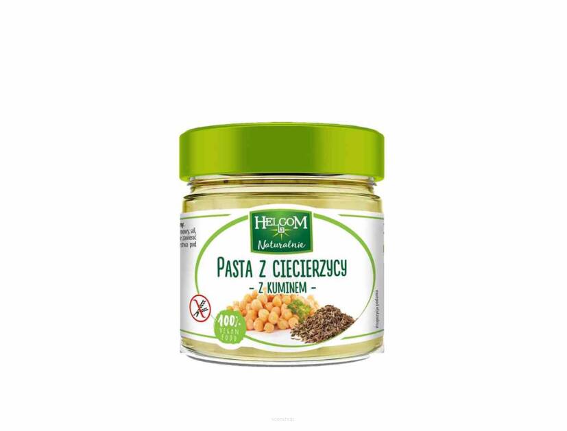 Pasta z ciecierzycy z kuminem 190 g - Helcom