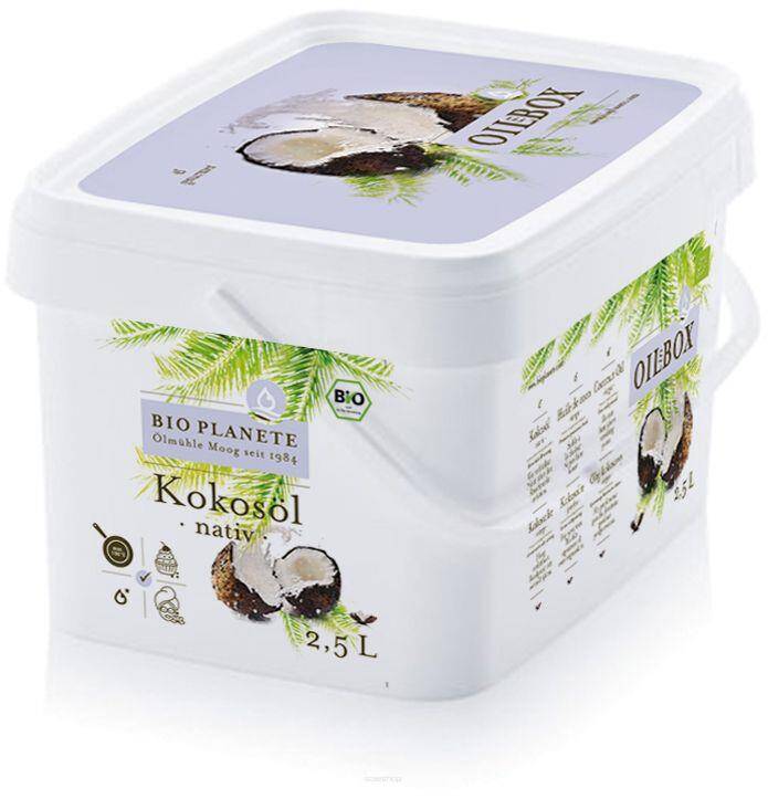 OLEJ KOKOSOWY VIRGIN BIO 2,5 L -  BIO PLANETE