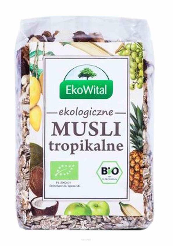 Musli tropikalne 20% BIO 300 g