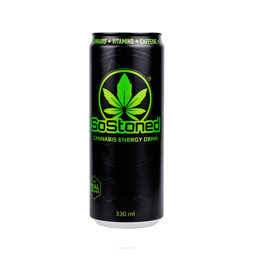 Napój energetyczny gazowany konopny Sostoned 330ml Hemp Center