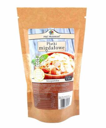 Płatki migdałowe 150 g - Pięć Przemian