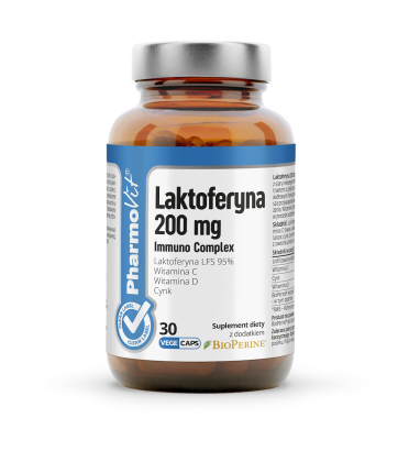 Laktoferyna 200 mg Immuno Complex 30 kaps | Clean Label Pharmovit