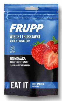 Frupp owoce liofilizowane TRUSKAWKA 13 g - Celiko