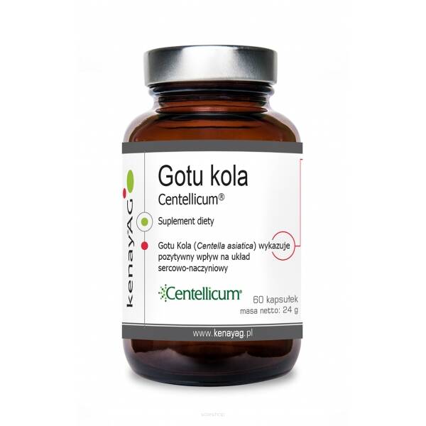 Gotu kola Centellicum® (60 kapsułek) - KenayAg