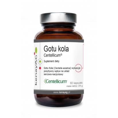 Gotu kola Centellicum® (60 kapsułek) - KenayAg