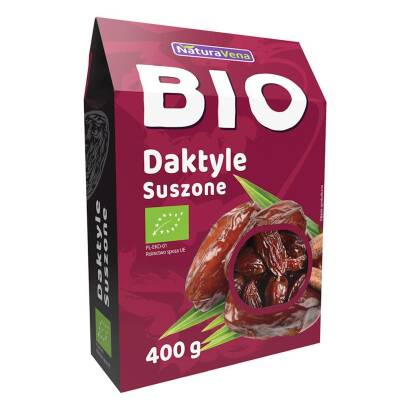 DAKTYLE BEZ PESTEK SUSZONE BIO 400 g - NATURAVENA