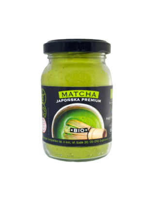 Matcha japońska premium BIO 60 g - Pięć Przemian