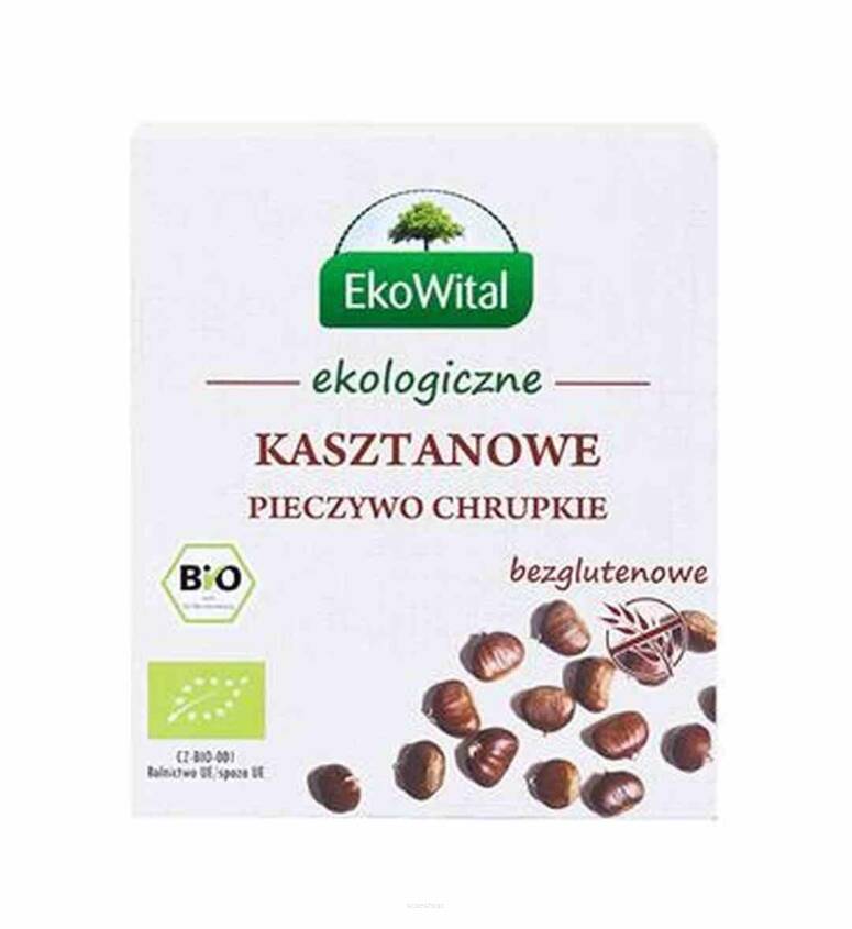 Pieczywo chrupkie kasztanowe BEZGL. BIO 100 g