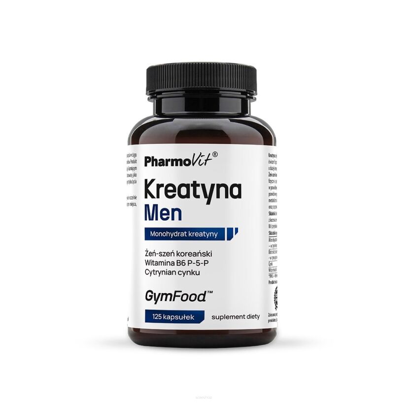 Kreatyna Men 125 kaps | GymFood Pharmovit