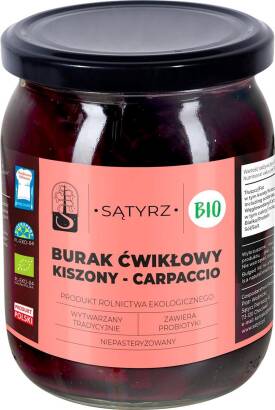 BURAK KISZONY NA CARPACCIO BIO 450 g (300 g) - SĄTYRZ