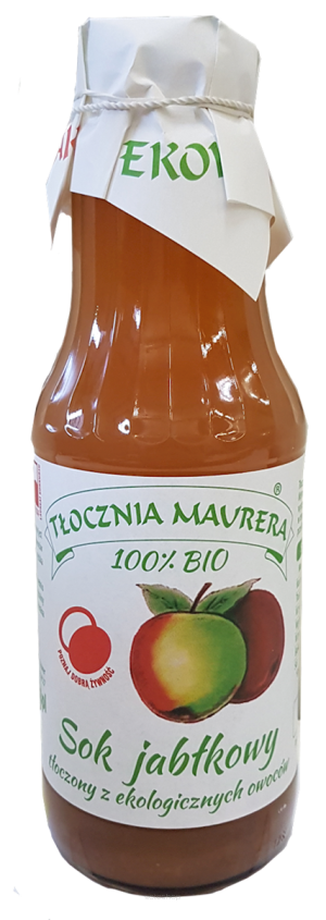 SOK JABŁKOWY BIO 750 ml - TŁOCZNIA MAURERA