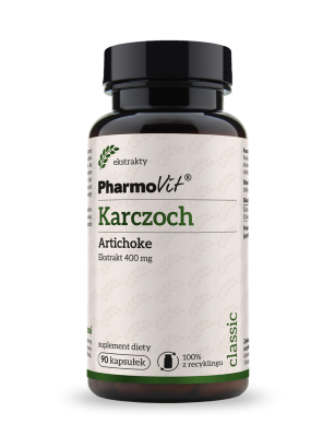 Karczoch Artichoke 4:1 400 mg 90 kaps | Classic Pharmovit