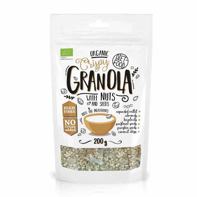 Granola orzechowa BIO 200 g