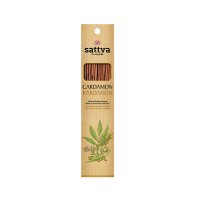 KADZIDŁO INDYJSKIE KARDAMON (15 szt.) 30 g - SATTVA