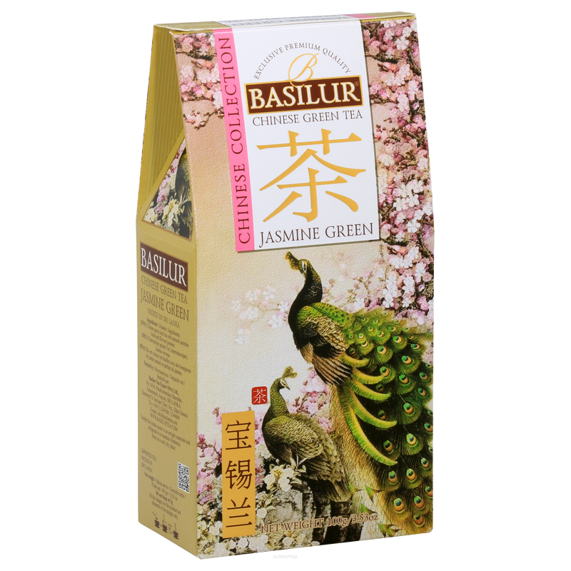 Herbata zielona jaśminowa Chinese Collection Jasmine Green sypana 100g - Basilur