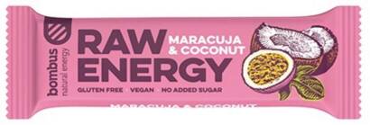 Baton RAW ENERGY marakuja-kokos BEZGL. 50 g