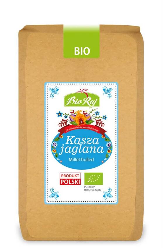 KASZA JAGLANA BIO (POLSKA) 1 kg - BIO RAJ