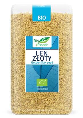 LEN ZŁOTY BIO 1 kg - BIO PLANET