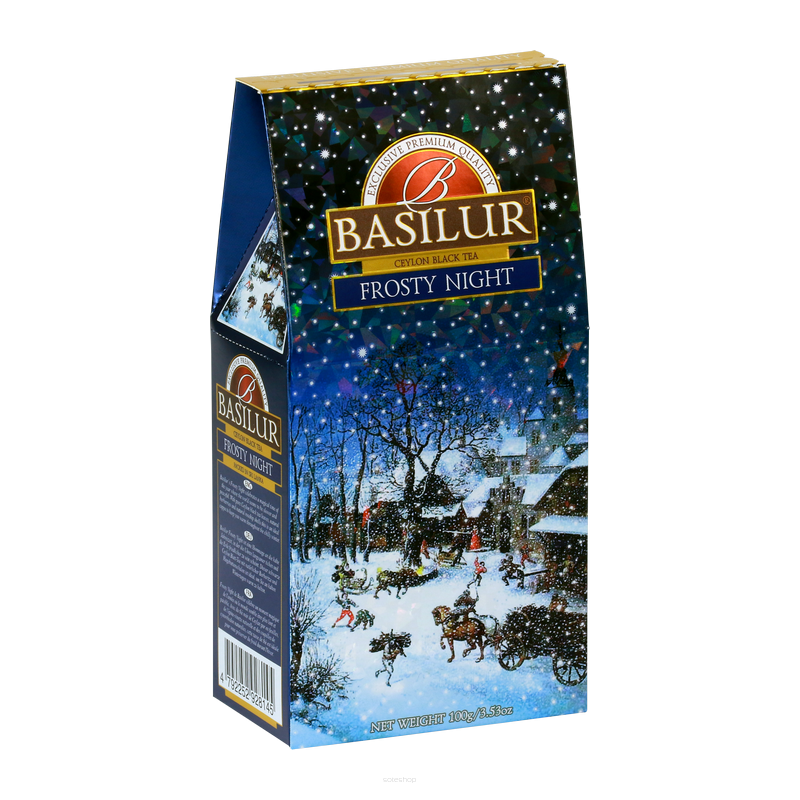 Herbata czarna cejlońska FROSTY NIGHT stożek 100g- Basilur