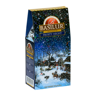 Herbata czarna cejlońska FROSTY NIGHT stożek 100g- Basilur