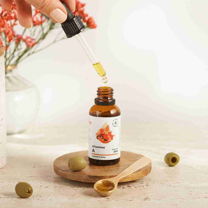Witamina A, krople 30 ml Aura Herbals