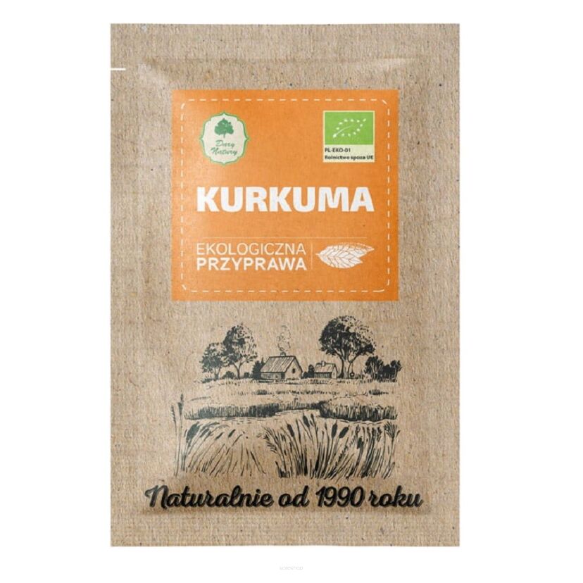 KURKUMA BIO 20 g - DARY NATURY