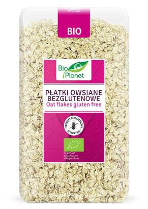 PŁATKI OWSIANE BEZGLUTENOWE BIO 600 g - BIO PLANET