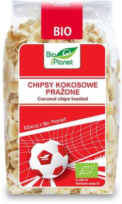 CHIPSY KOKOSOWE PRAŻONE BIO 150 g - BIO PLANET EDYCJA LIMITOWANA